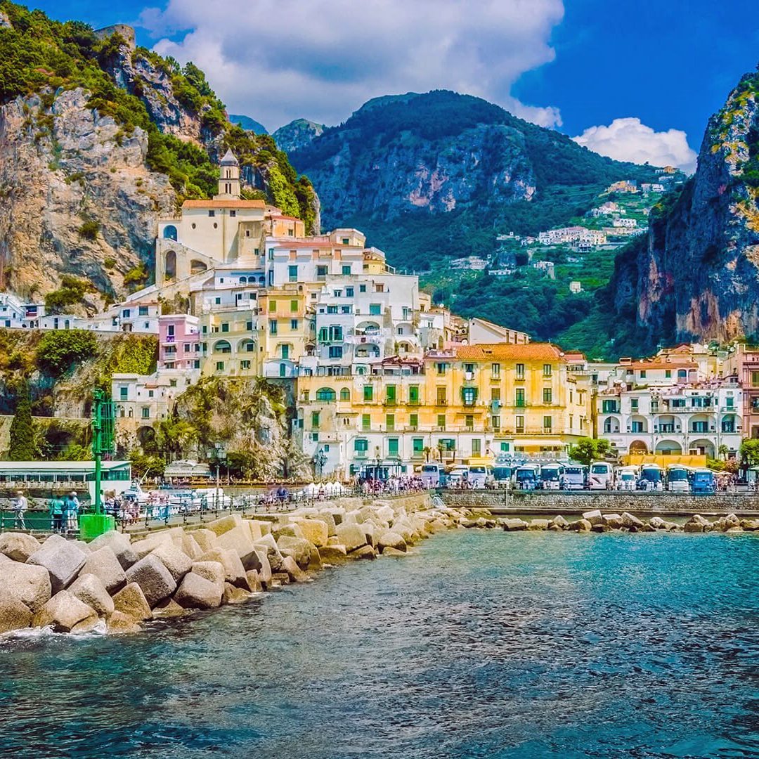 Private transfer from Civitavecchia to Amalfi